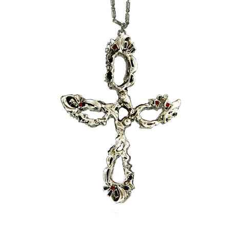 Necklace - Lace Cross